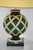 Mid-Century Modern Green and Beige Ceramic Table Lamp, 1970s For Sale - Image 3 of 18