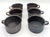Arabia 1960s Arabia Finland Stoneware "Ruska" Coffee Service Set Designed by Ulla Procopé, 15 Piece Set (For 6) For Sale - Image 4 of 15