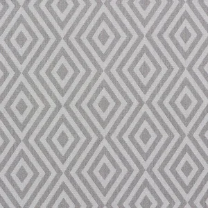 Schumacher Piedra Indoor & Outdoor Fabric in Gray