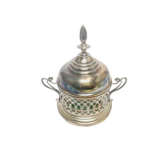 Lime Art Nouveau Polish Candyer from Plewkiewicz, Warsaw, 1890s For Sale - Image 8 of 11