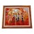 Late 20th Century Itzchak Fleisheker signed "Izik" Oil Painting of Jewish Musicians in Jerusalem For Sale