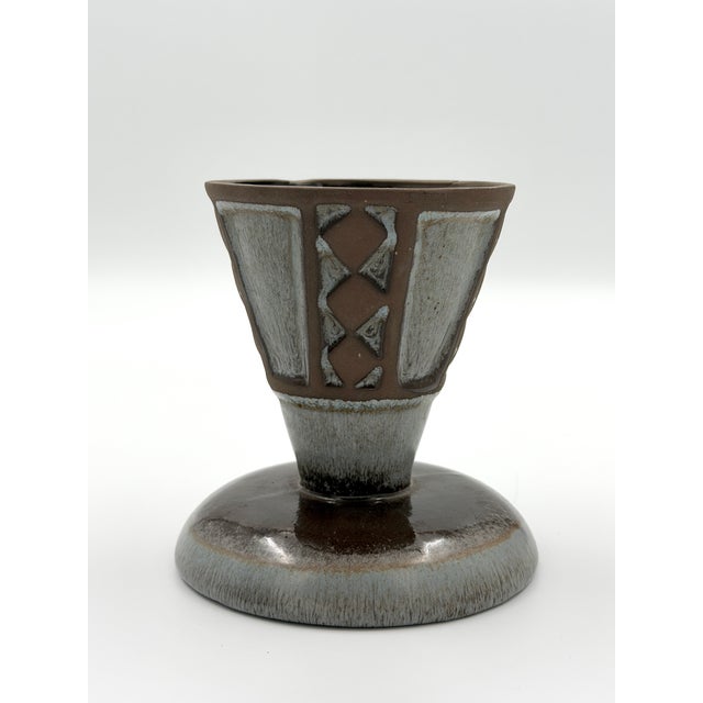 Studio Pottery Vase by Frank Keramik, Denmark, 1960s For Sale - Image 4 of 4
