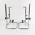 Bauhaus vintage German Audio Stands, 1970s, Set of 2 For Sale - Image 3 of 12