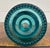 Glass Vintage Hemingray 42 Teal Glass Insulator For Sale - Image 7 of 7