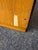Wood Modernage Midcentury Furniture Company New York & Miami Beach White & Maple Dresser & Mirror With Horizontal Pulls For Sale - Image 7 of 17