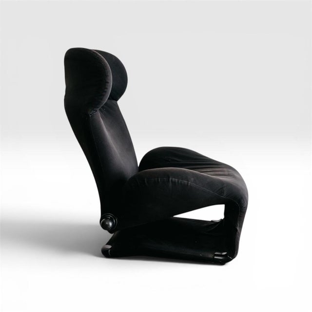 Postmodern Vintage Chaise Lounge by Toshiyuki Kita for Cassina, 1980s For Sale - Image 3 of 6
