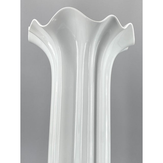 Large Porcelain Floor Vase Tavola Argos by Hutschenreuther, 1990s For Sale - Image 6 of 14