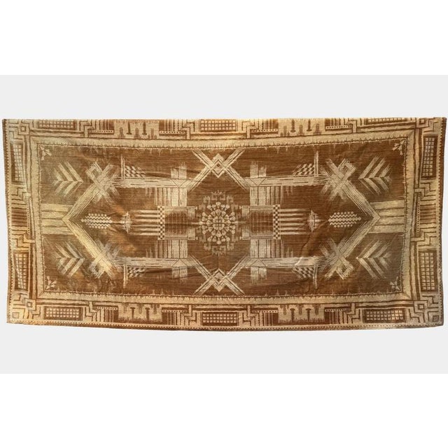 Divan Blanket in Light Brown Velvet, Germany, 1930s For Sale - Image 11 of 11