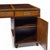 Brown Baker Furniture Campaign Style Leather Top Partners Desk For Sale - Image 8 of 10