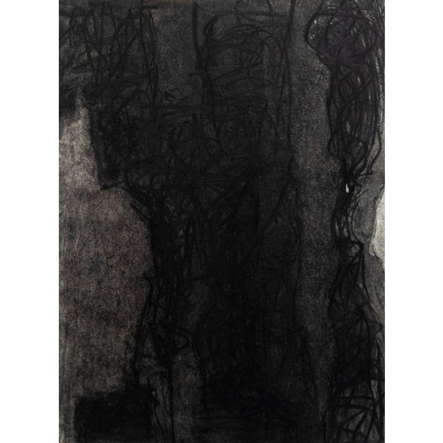Robert O'Meara (American, XX-XXI) Abstract Composition, Graphite and Charcoal on paper, signed in pencil lower left, black...