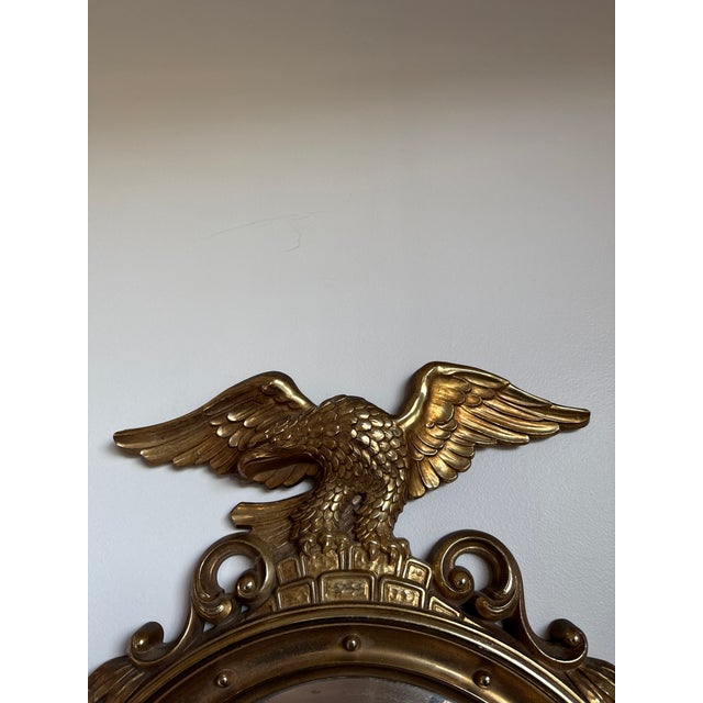 1990s Eagle Gold Mirror For Sale In Miami - Image 6 of 8