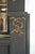 Black Victorian Black Wood Full Size Mantel With Mirror For Sale - Image 8 of 15
