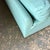 Postmodern Teal Leather Loveseat by Directional Furniture. Circa 1980s. For Sale - Image 12 of 18