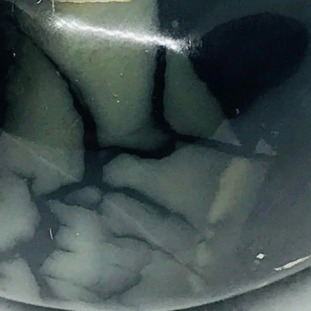 Stone Vintage Black Stone Snuff Bottle For Sale - Image 7 of 12