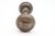 Mid 20th Century Pair of Vintage 2.125 In. Concentric Steel Passage Door Knobs For Sale - Image 5 of 5