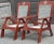 Mid-Century Modern Estate Tropical Plantation/ Swedish Modern Teak Adirondack Chairs - A Pair For Sale - Image 3 of 17