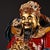 Metal Late 19th Century Polychrome Bronze God of Wealth Statue With Attendants, 4.2kg For Sale - Image 7 of 9