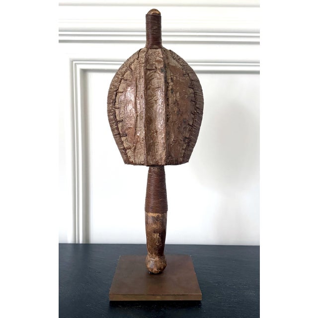 Mid 20th Century Kota Reliquary Figure Sculpture Mahongwe People Gabon For Sale - Image 5 of 16