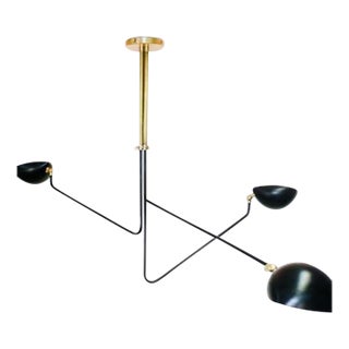 Jason Koharik Three “J” Arm Chandelier For Sale