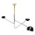 Jason Koharik Three “J” Arm Chandelier For Sale