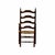 Antique Ladder Back Chairs - A Pair For Sale - Image 4 of 7