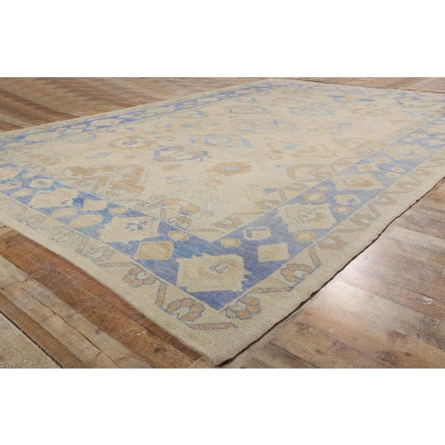 Vintage Modern Turkish Oushak Rug - 10'00 X 14'07 For Sale - Image 9 of 9