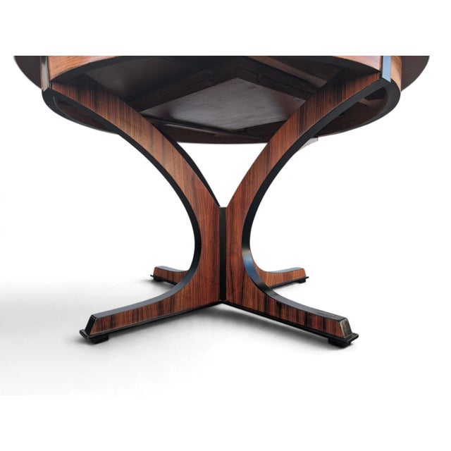Mid 20th Century Extendable Wooden Dining Table, Italy, 1960s For Sale - Image 5 of 16