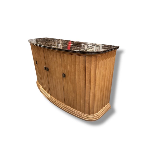 This elegant Bernhardt credenza combines timeless craftsmanship with practical functionality. Featuring a beautifully...