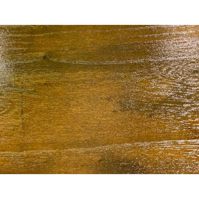 Chinese 1990s Asian Elm Wood Bench For Sale - Image 3 of 6