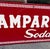Metal Campari Soda Sign in Enameled Metal, 1960s For Sale - Image 7 of 9
