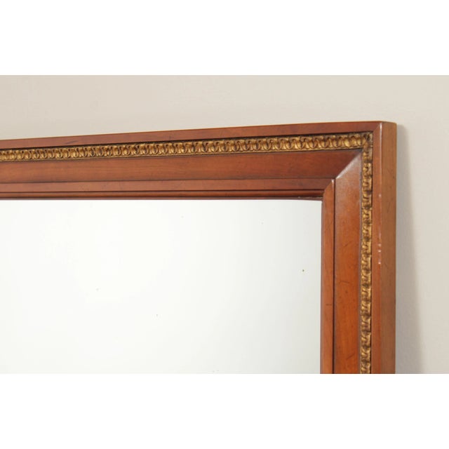 Kindel Belvedere Parcel Gilt Cherry Rectangular Wall Mirror For Sale In Philadelphia - Image 6 of 12