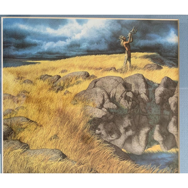 Bev Doolittle "Calling the Buffalo" - A Framed Print For Sale - Image 4 of 7