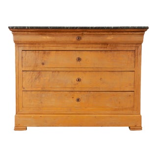 19th Century French Painted Louis Philippe Style Commode For Sale