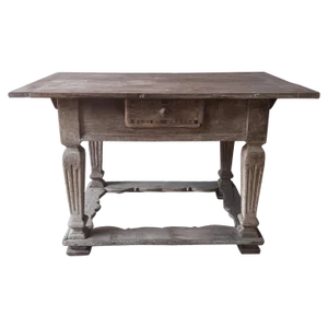 Mid-17th Century Dutch Oak Pay Table