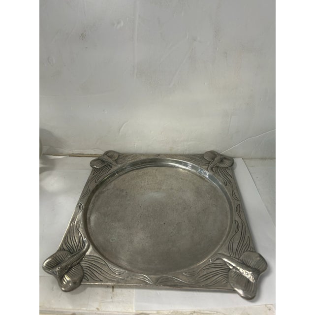 1970s Arthur Court Square Elephant Tray For Sale - Image 9 of 9