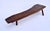 Primitive Antique Pig Bench, Single Slab Black Walnut, 19th Century For Sale In Philadelphia - Image 6 of 15