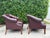 Ralph Lauren Vintage Chesterfield Club Chairs in Oxblood Leather For Sale - Image 4 of 18