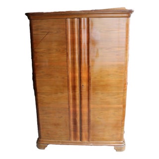 Vintage Wardrobes, 1920s, Set of 2 For Sale