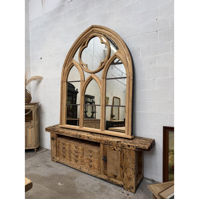 Late 19th Century Gothic Mirror For Sale - Image 3 of 12
