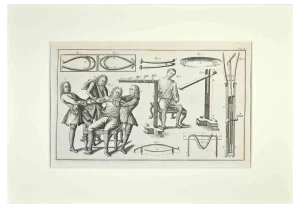 Lorenz Heister, Surgical Instruments and Treatments, Etching, 1750