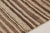 Rug & Kilim Vintage Moroccan Rug in Ivory and Mocha With Striped Patterns - Rug & Kilim For Sale - Image 4 of 9