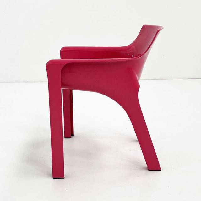 Pink Pink Gaudi Armchair by Vico Magistretti for Artemide, 1984 For Sale - Image 8 of 12