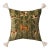 Mind the Gap Mountain Dogs Cypress Green Velvet Cushion For Sale