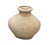 Cream Vintage Cream Ceramic Floral Relief Vase For Sale - Image 8 of 12