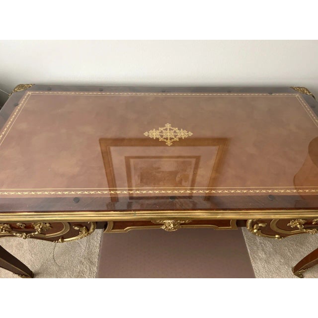 Desk, Louis XV Platt, 19th Century For Sale - Image 10 of 10