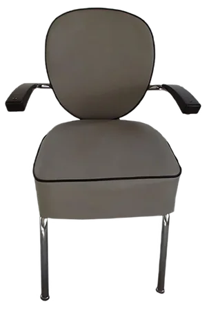 Mid-Century Hairdresser's Chair with Bakelite Armrests
