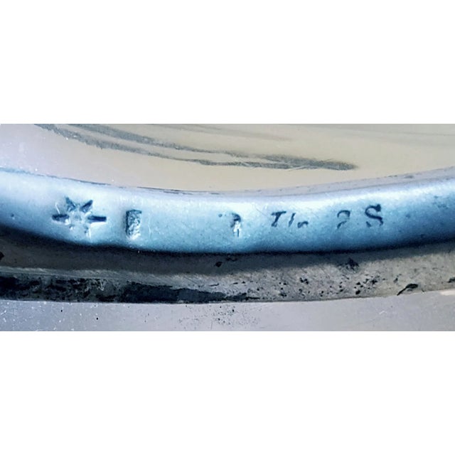 Victorian Cut Glass & Silver Plate Claret Jug / Ewer, 19th Century For Sale - Image 4 of 7