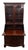 Sheraton Vintage Traditional Chippendale Style Serpentine Solid Mahogany Secretary Desk For Sale - Image 4 of 12