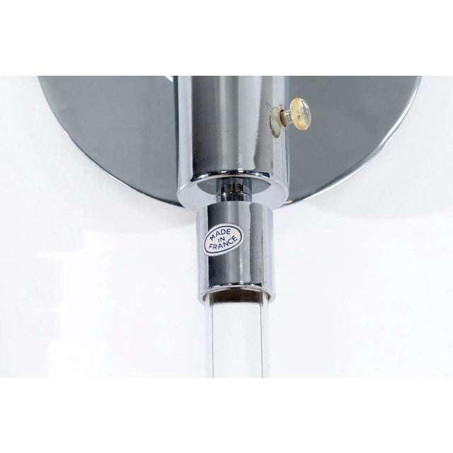 Metal Knoll Wall Sconce For Sale - Image 7 of 10