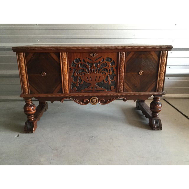 1920 Antique Roos Cedar Chest Chairish